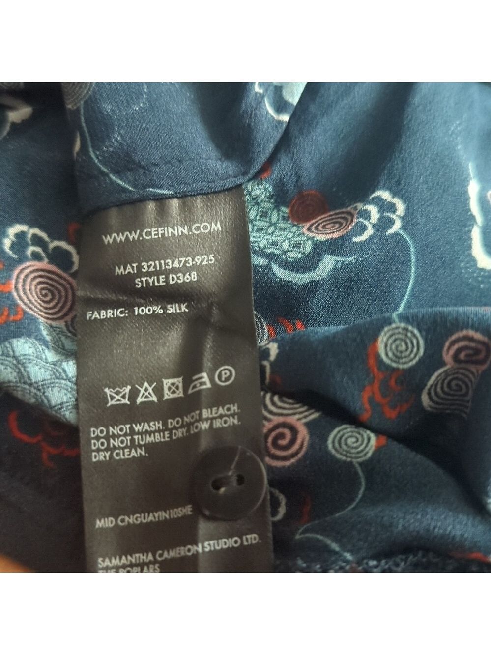 Cefinn Midi Length Silk Dress - Picture 15 of 15